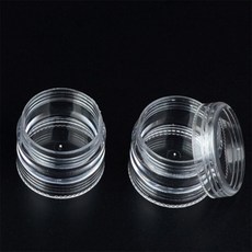 5단 원형케이스 소형 투명케이스