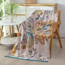 棉紗布浴巾成人家用洗澡加大加厚吸水柔軟男女款電商引流浴巾代發