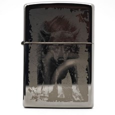 Zippo 49073 燃油式防風打火機 經典狼圖騰設計