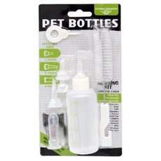寵愛生活本舖 寵物奶瓶套組60ml 幼犬奶瓶 幼貓奶瓶 小奶瓶, 1個, 寵物奶瓶套組, White, 60ml