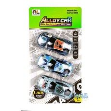 Aolebaby Toys 合金迴力車 3入彩繪塗鴉, 1個, 隨機不挑款