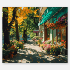 노아갤러리 인테리어 가리개천 대형 패브릭 포스터, 05.꽃잎 노래 B