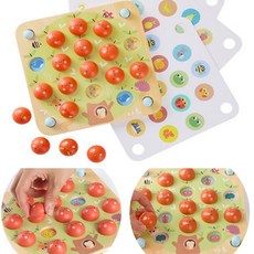 3세 아기 기억력 발달 생각하는 메모리 놀이 카드게임 가족놀이 행동발달 뇌성장, 1개