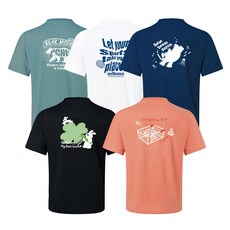 패기앤코 남녀공용 데일리 기능성 반팔 라운드 티셔츠 탁구 배드민턴 러닝 골프 테니스 볼링 요가 축구 등산 캠핑