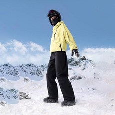 防風防水工裝羽絨褲：男士冬季保暖運動長褲，90白鴨絨填充，大尺碼滑雪登山休閒皆宜