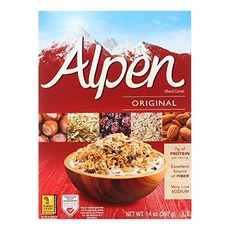 알펜 오리지널 뮤즐리 375g (3개 팩) Alpen Original Muesli 375g (Pack of 3), 1개