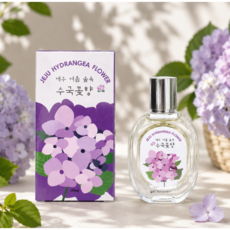 제주 여름 숲속 수국꽃향 향수 30ml 파우더향 퍼퓸, 1개
