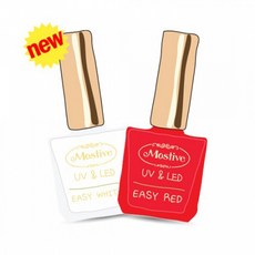 젤팔리쉬12ml(이지 레드/화이트), 시험용 이지화이트, 12ml, 1개