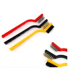 와이어 브러쉬 3P 녹제거 철브러쉬 산업용 공업용 청소 yss+077iT