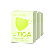 에티카 에어라이트 스퀘어 소형 샤인라임 10매 X 3개 총 30매 마스크