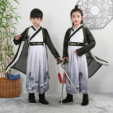 AQWA 兒童漢服 國學演出服 國潮風