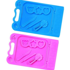 파츠 2000 찰흙판/블루 핑크 (1개), 본상품