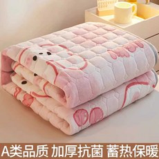 바닥 요매트 누빔 이불요 두꺼운 까는이불, 버니래빗90x200cm(약2kg)