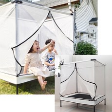 유고 와이드 트램폴린 국내생산 유아 아동 트램폴린 와이드 안전망 트램폴린, 08_와이트트램폴린 지붕, 1개