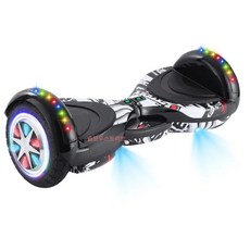 전동 스쿠터 36V 250W LED 조명 자가 균형 휠, 주황