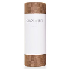 하루한장 데일리 일회용 수세미 (국내생산), 1개, 60개입, 브라운