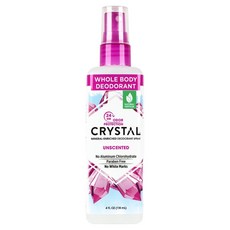 美國 CRYSTAL 全身用礦物除臭噴霧 無香, 118ml, 1瓶