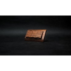 GS Studio Timber系列胡桃木開關面板 原木按鈕 進口實木 簡約設計 易於安裝, 1個, 三切(星光電料)