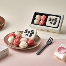 [떡보의하루 본사] 답례떡 소담2호 (첫돌) 돌떡 전국150여개 매장 직접배달, 110g, 15개