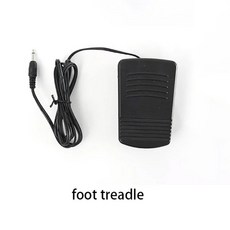 범용 재봉틀 풋 페달 컨트롤러 제어 505 202 미니 휴대용 가정용 1개, 1) 1pc foot treadle, 없음