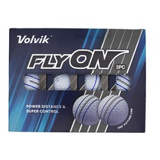 볼빅 플라이온 3피스 3선 골프공, 화이트, 24개입, 1개
