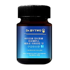 닥터바이투 구강유산균cmu 잇몸유산균 민트, 1개