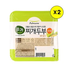 (냉장)[풀무원]소가찌개두부290g, 2개, 290g