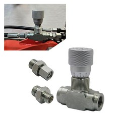 FZJDSD STB-G3/8 1cm(3/8인치) L08 유압 유량 제어 밸브 미니 굴삭기와 호환