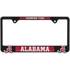 비브랜드 오클라호마 주립대 마스코트 3D 블랙 메탈 번호판 프레임, 앨라배마