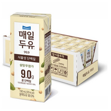매일유업 매일두유 99.9, 190ml, 192개