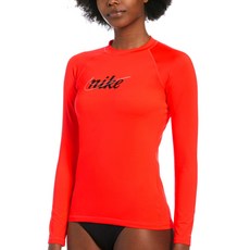ㅇ매장정품ㅇ 나이키 NIKE SWIM 여자래쉬가드 에센셜 빈티지 로고 롱 슬리브 래시가드NESSB430-631 NESSB430-631 118245
