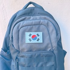 대한민국 태극기 체육복 와펜 찍찍이 선수복, 1개, 상세페이지 참조