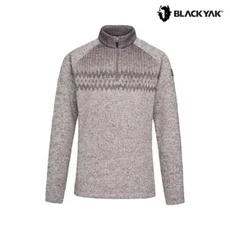 블랙야크 25FW 여성 니트형식 기모 등산 집업티셔츠 데일리니트집업긴팔티2 1BYZTWU507 965180