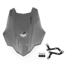 Yamaha MT10 FZ10 2016-2018 ABS抗壓擋風鏡 茶色, 1個