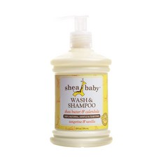 아웃오브아프리카 시어 베이비 워시 & 샴푸 탠저린 & 바닐라, 296ml, 1개