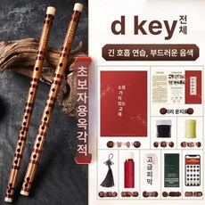 당피리 음악 악기 초보 튜브 성인 입문용 훈련 용품, 1개, D 키 전체구간 부드러운 소리