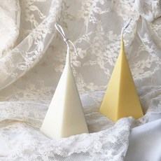 커밍캔들 오각뿔 캔들, 클린코튼, 아이보리