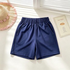 兒童五分運動短褲 小學生校服夏季透氣休閒褲