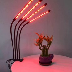 USB 식물등 LED 재배 화초 키우기 성장 조명 생장, D. 4in1 식물 램프, D. 4in 식물 램프