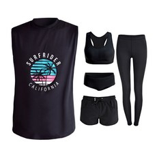 Surfrider 5件全套女款防曬衣寬鬆版型大尺碼 SURFRIDER