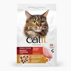 Catit 嘿卡堤 成貓體重控制凍乾糧 雞肉配方, 4.5kg, 1個, 雞