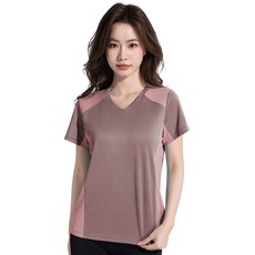 綾羅綢緞 V領多孔隙調節衣 台灣製 吸濕排汗 運動上衣 女上衣 短袖【R5502】