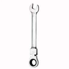 자동 고속 및 절약 이중 사용 개방형 래칫 렌치 이동식 헤드 오픈 플러머 72 톱니, 05 10mm, 01 Silvery 1pc