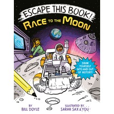 (영문도서) Escape This Book! Race to the Moon Paperback, Yearling Books, English, 9780593119266