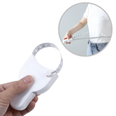 측정공구 인치 자동 줄자 허리 피팅용 소형 워킹자