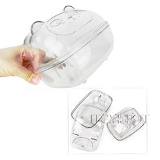 아이템스팟 투명 햄스터 집 소형 관찰 분리가능, 소, 1개