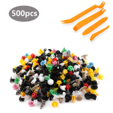 아이앤에이치 자동차 플라스틱 패스너 클립 도어트림, 혼합색상, 500개