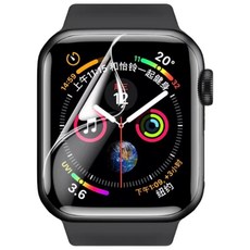 智慧手錶螢幕保護貼 高清防刮耐磨 觸控靈敏 自動吸附, 透明, 1個