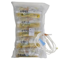 큐라 수액세트 Bottle용 Y타입 25개입 멸균 수액줄 DEHP Free SMG300, 1세트