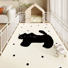 에스이스타 강아지미끄럼방지장판, 1개, 부드러운 캣 힐